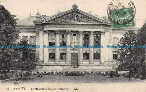 R085106 Nantes. Das Naturhistorische Museum. LL. Nr. 49