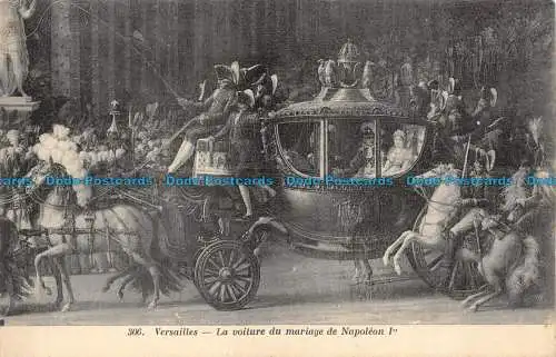 R084629 Versailles. das Hochzeitsauto Napoleons I. Nr. 306