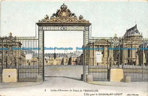 R085113 Ehrengitter des Schlosses Versailles