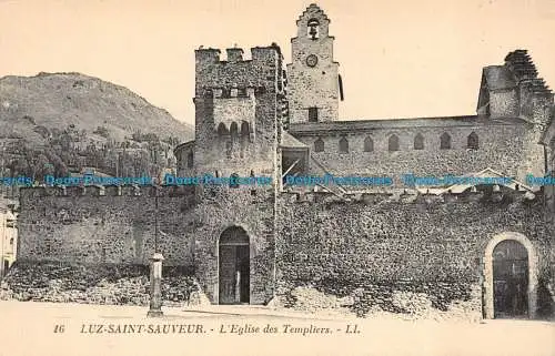 R084646 Luz Saint Sauveur. Die Templerkirche. LL. Nr. 16