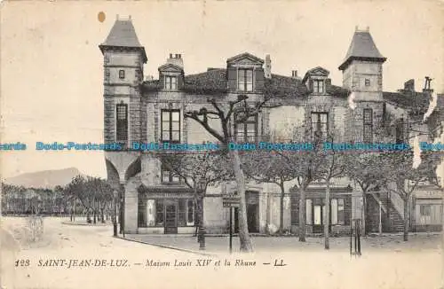 R084654 Saint Jean de Luz. Haus Ludwig XIV. und die Rhune. LL. Nr. 123