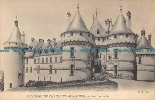 R085134 Chateau de Chaumont sur Loire. Übersicht d