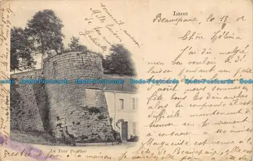 R085158 La Tour Penchee. Laon. 1902