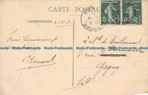 R085163 Ansicht von Peronne vom Turm Saint Jean. 1911