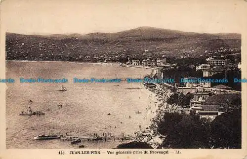 R085184 Juan Les Pins. Übersicht aus der Provenz. LL. Nr. 148. 1936