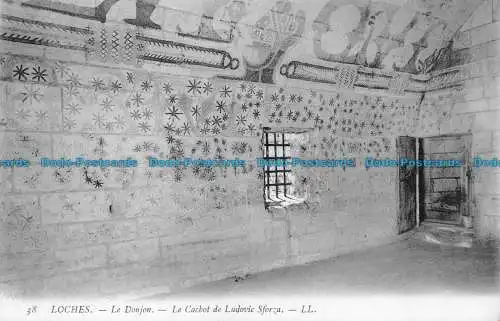 R085195 Loches. Der Dungeon. Der Kerker von Ludovic Sforza. LL. Nr. 38