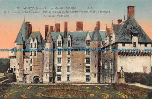 R084745 Langeais. Das Schloss aus dem 15. Jahrhundert. A.P.Nr. 27