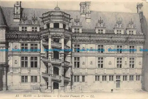 R085227 Block. Das Schloss. L Treppe Franz I. LL. Nr. 15