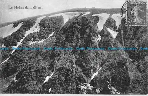 R084751 Le Hohneck 1365m. 1908