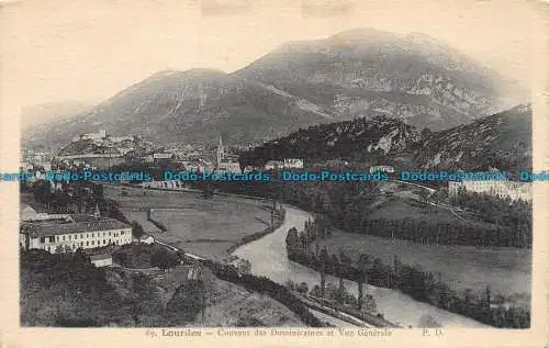 R085255 Lourdes. Dominikanerinnenkloster und Vue Generale. P.D. Nr. 69. 1953