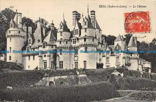 R084781 Usse. Das Schloss. 1908