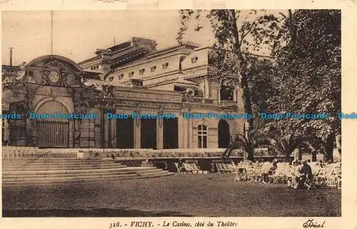 R085269 Vichy. Das Casino Cote du Theatre. Ideal. Nr. 318