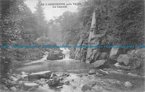 R085274 L Schiefer pres Vichy. Der Wasserfall. Nr. 312