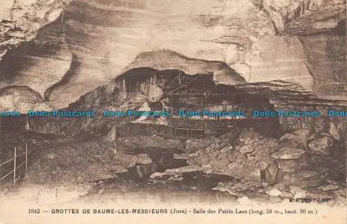 R085282 Grottes de Baume les Messieurs. Saal der kleinen Seen. Nr. 1842