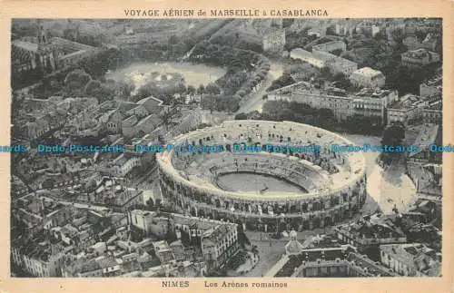 R084806 Nimes. Die römische Arena. M. Flandrin