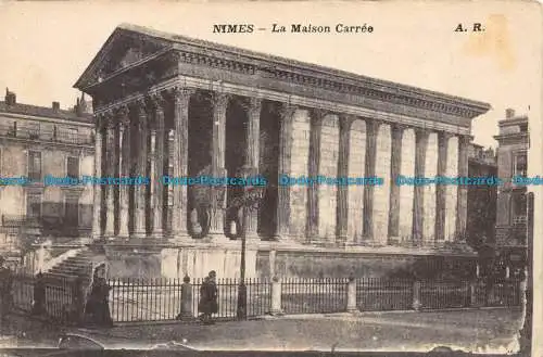 R084826 Nimes. das Haus Carree. A.R. 1919