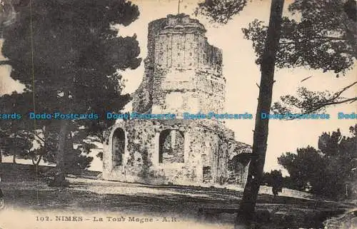 R084840 Nimes. Der Magne Tower. A.R.Nr. 102. 1930