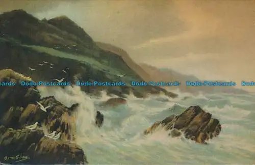 R085323 Bull Point von Tunnelstränden. Ilfracombe. N. Devon