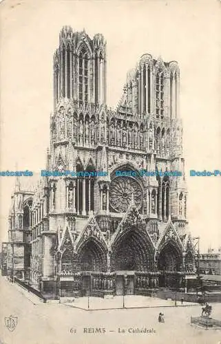 R085359 Reims. Die Kathedrale. Nr. 61