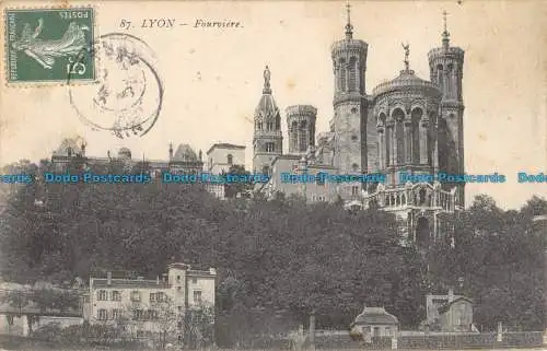 R084886 Lyon. Fourviere. Nr. 87. 1908