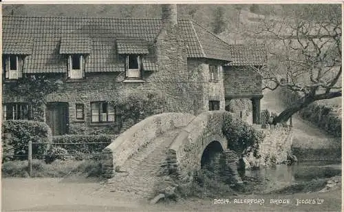 PC48350 Allerford Brücke. Judges Ltd. Nr. 20514