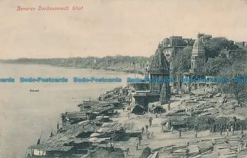 R037862 Benares Dashasomedh Ghat. Fototyp. B. Hopkins