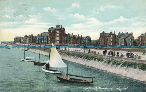 R037238 Die Nordparade. Southport. 1906