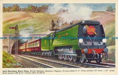 R037249 Handelsmarineklasse. British Railways. Lachs. 1973