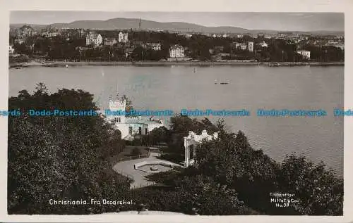 R037940 Christiania. Fra Oscarshal. Mitte. B. Hopkins