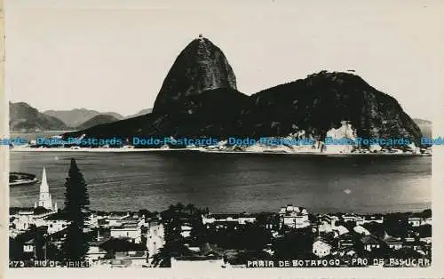 R038619 Rio de Janeiro. Praia de Botafogo. Pao de Assucar. B. Hopkins