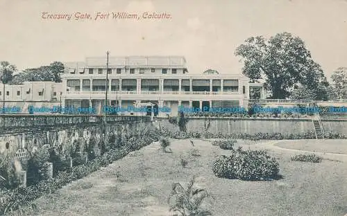 R037963 Schatztor. Fort William. Kalkutta. B. Hopkins