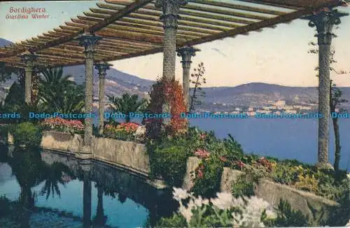 R038648 Bordighera. Wintergarten. Brunner. B. Hopkins