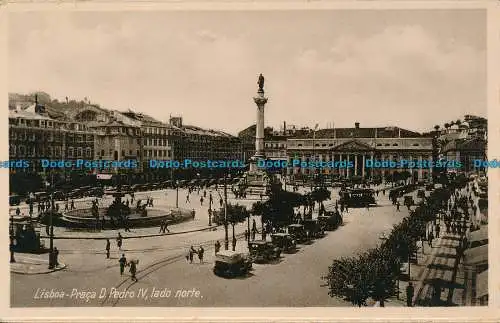 R038669 Lissabon Praca D. Pedro IV Nordseite