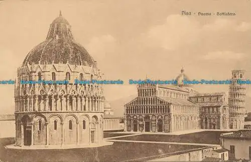 R038720 Pisa. Dom. Baptisterium. R. Bemporad. B. Hopkins