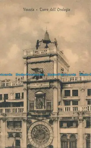 R038726 Venedig. Uhrturm. B. Hopkins