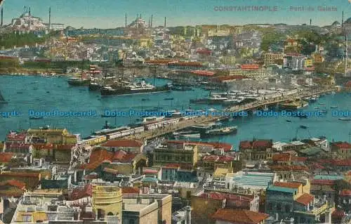 R038737 Konstantinopel. Galata Brücke