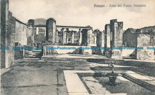 R038749 Pompeji. Haus des tanzenden Fauns. Trampetten. B. Hopkins