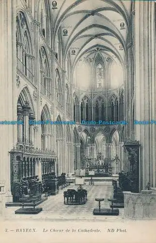 R038759 Bayeux. Der Chor der Kathedrale. ND. Nr. 3