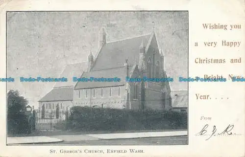 R037480 St. Georges Kirche. Enfield Wash. 1903