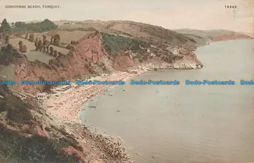 R037493 Oddicombe Beach. Torquay