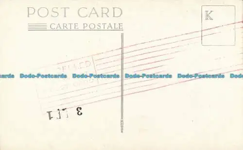 R038139 Alte Postkarte. Ein Mann