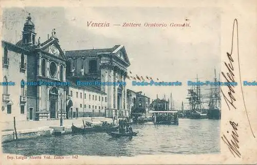 R037509 Venedig. Jesuaten Oratorium Floß. B. Hopkins