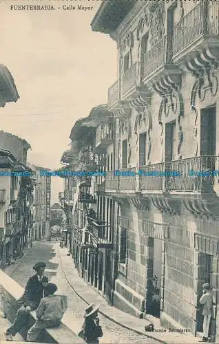 R038821 Fuenterrabia. Calle Mayor. B. Hopkins