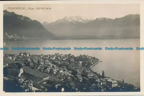 R038887 Montreux. Allgemeine Ansicht. Perrochet Matile