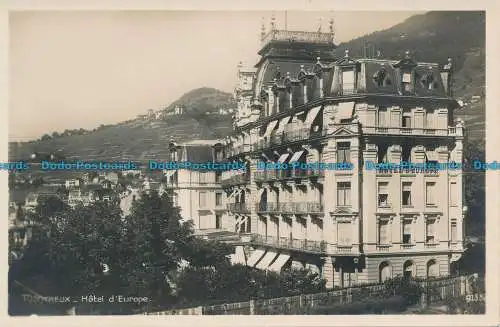 R038888 Montreux. Hotel d Europe. Perrochet Matile