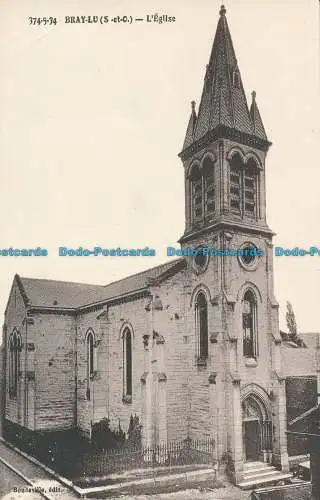 R038223 Bray Lu. Die Kirche. H. Brunot