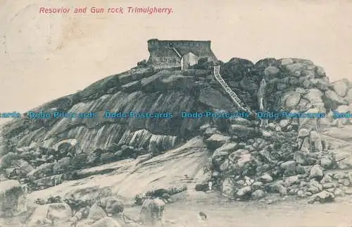 R038232 Resovior and Gun Rock Trimugherry. Gulam Hussam. 1907