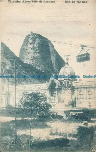 R038916 Caminho Flugzeug Pao de Assucar. Rio de Janeiro. B. Hopkins