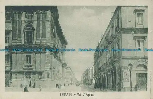 R038922 Taranto. Via d Aquino. B. Hopkins