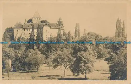 R038926 Chateau de Blonay. Fototypie. B. Hopkins